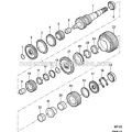 Genuine Transit V348 6 Speed ​​End Gear 8C1R 7M000 CA